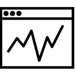 Icon representing data