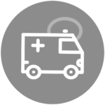 Icon of an ambulance