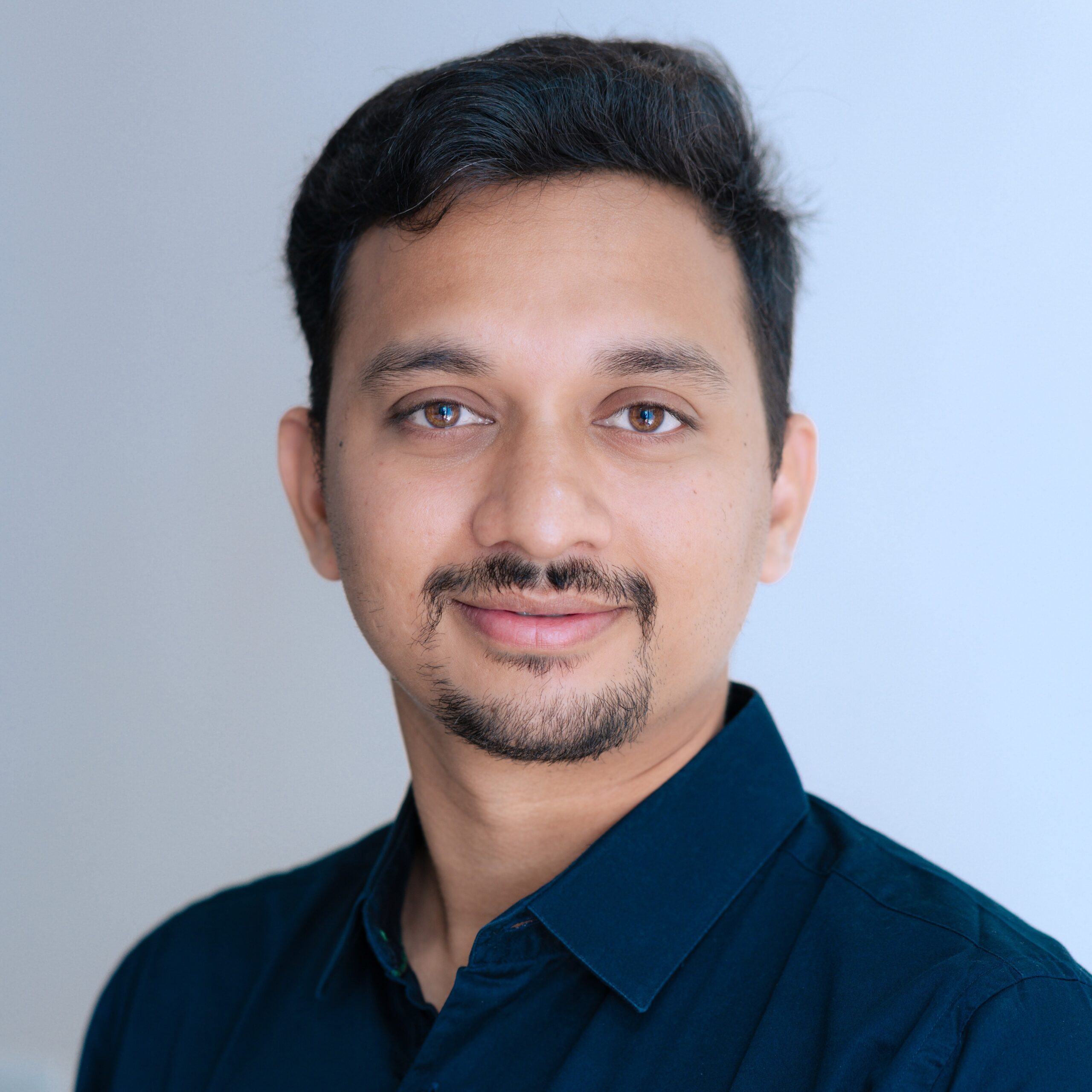 Head and shoulders photo of Satya Pilla, Project & Policy Officer at the Centre for Pesticide Suicide Prevention