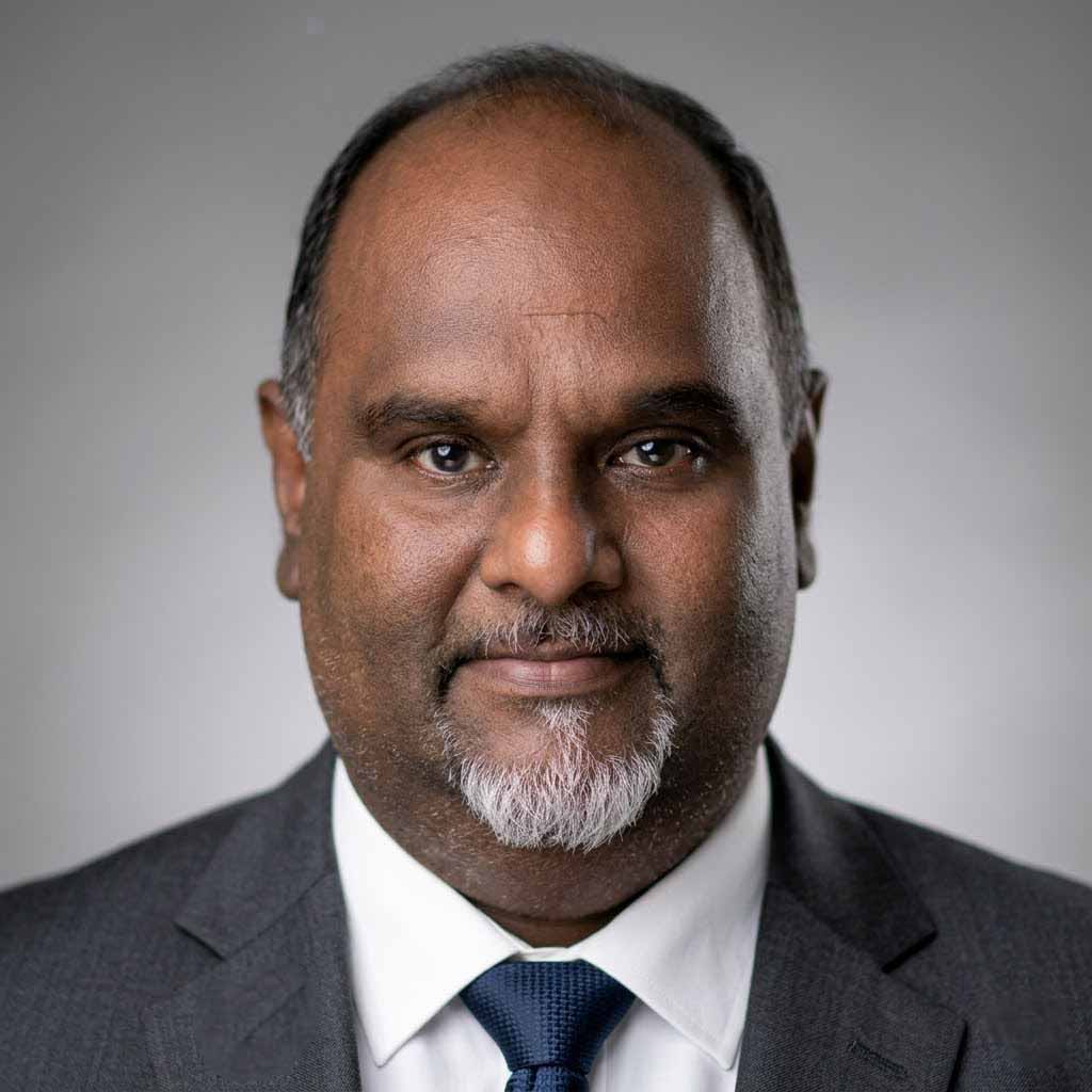 Head and shoulders image of a man